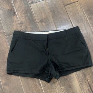 J Crew Women's Black Shorts size 14